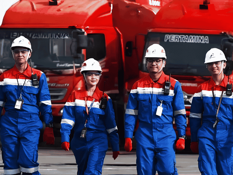 Proyek seragam kerja untuk PT. Pertamina (Persero)